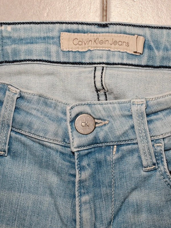 Women Calvin Klein Blue Skinny W28 L30 (EU 38/M) Jeans