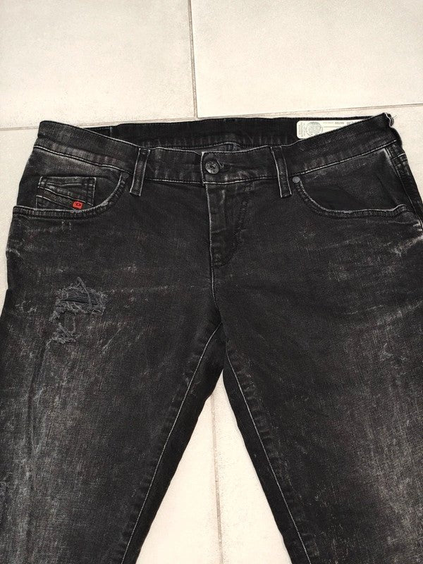 Women Diesel Grupee Black Skinny W30 L30 (EU 40/M) Jeans