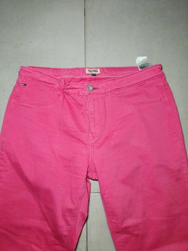 Women Tommy Hilfiger Nicky Pink Slim W31 L34 (EU 42/L) Jeans