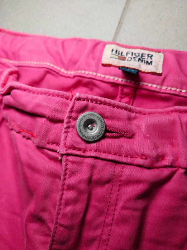 Women Tommy Hilfiger Nicky Pink Slim W31 L34 (EU 42/L) Jeans