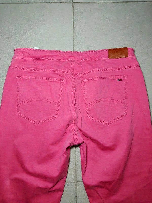 Women Tommy Hilfiger Nicky Pink Slim W31 L34 (EU 42/L) Jeans