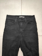 Women Levi's Black Skinny W28 L30 (EU 38/M) Jeans