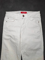 Women Guess White Skinny W26 (EU 36/S) Jeans
