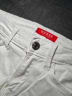 Women Guess White Skinny W26 (EU 36/S) Jeans
