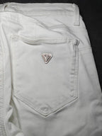 Women Guess White Skinny W26 (EU 36/S) Jeans