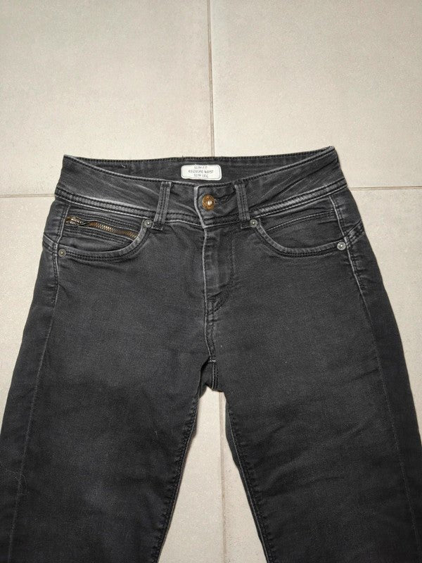 Women Pepe Jeans Gray Slim W25 L32 (EU 34/XS) Jeans