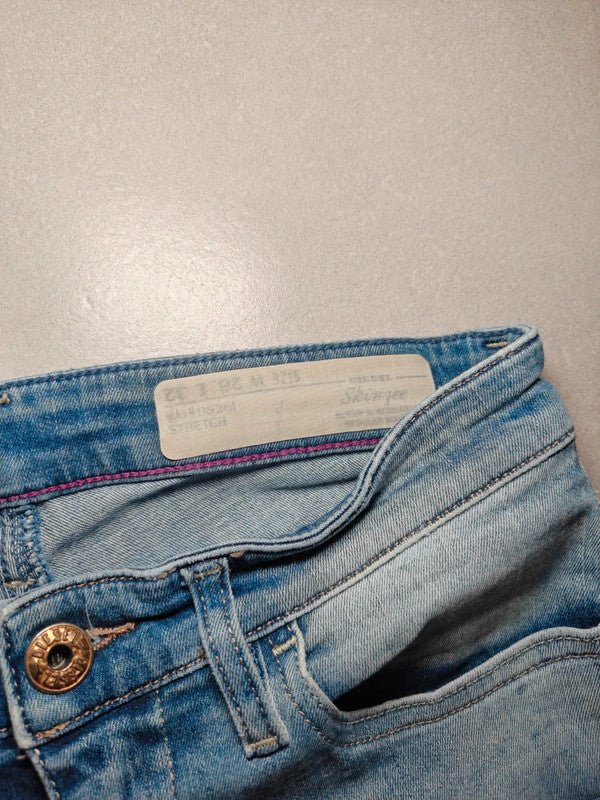Women Diesel Skinzee (skinny) Blue Skinny W26 L32 (EU 36/S) Jeans