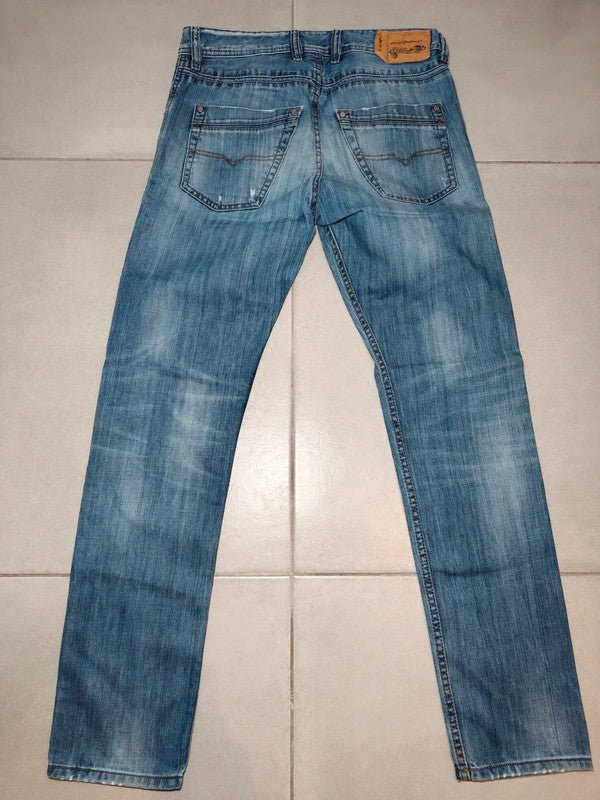 Men Diesel Krayver Blue Tapered W29 L32 Jeans