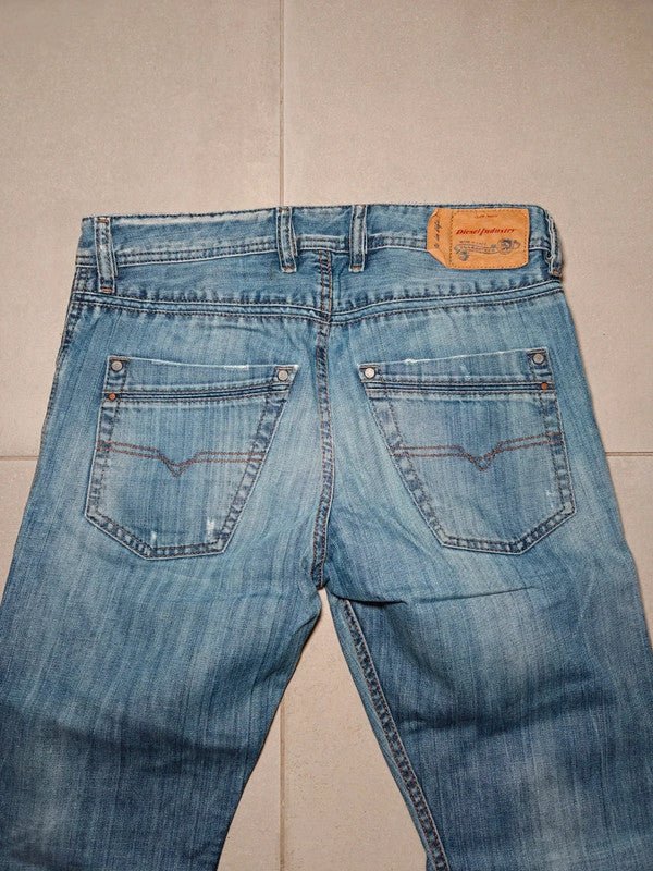 Men Diesel Krayver Blue Tapered W29 L32 Jeans