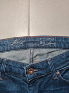 Women Levi's Demi Curve Blue Slim W26 L32 (EU 36/S) Jeans