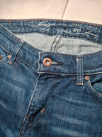 Women Levi's Demi Curve Blue Slim W26 L32 (EU 36/S) Jeans