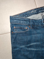 Women Levi's Demi Curve Blue Slim W26 L32 (EU 36/S) Jeans