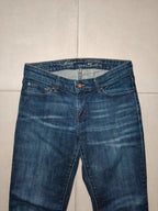 Women Levi's Demi Curve Blue Slim W26 L32 (EU 36/S) Jeans