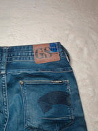 Women G - Star RAW Heller Blue Super Skinny W25 L30 (EU 34/XS) Jeans