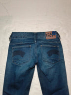 Women G - Star RAW Heller Blue Super Skinny W25 L30 (EU 34/XS) Jeans