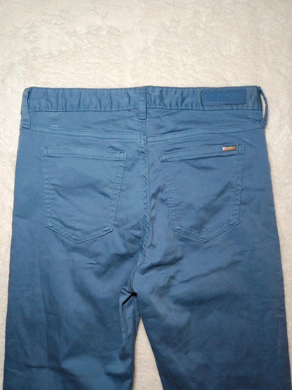 Women Armani Exchange J10 Blue Super Skinny W27 (EU 36/S) Jeans