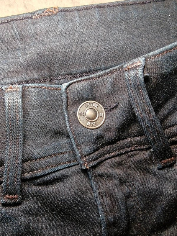 Women G - Star RAW Lynn D Dark Blue Super Skinny W27 L34 (EU 36/S) Jeans