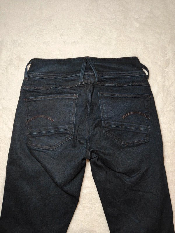 Women G - Star RAW Lynn D Dark Blue Super Skinny W27 L34 (EU 36/S) Jeans