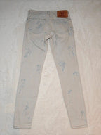 Women Diesel D - Jevel Light Grey Slim Skinny W25 L32 (EU 34/XS) Jeans