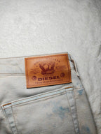 Women Diesel D - Jevel Light Grey Slim Skinny W25 L32 (EU 34/XS) Jeans