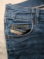 Women Diesel Grupee Dark Blue Skinny W23 (EU 34/XS) Jeans