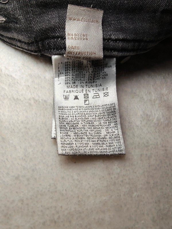 Women Diesel Matic Dark Grey Slim W27 L32 (EU 36/S) Jeans