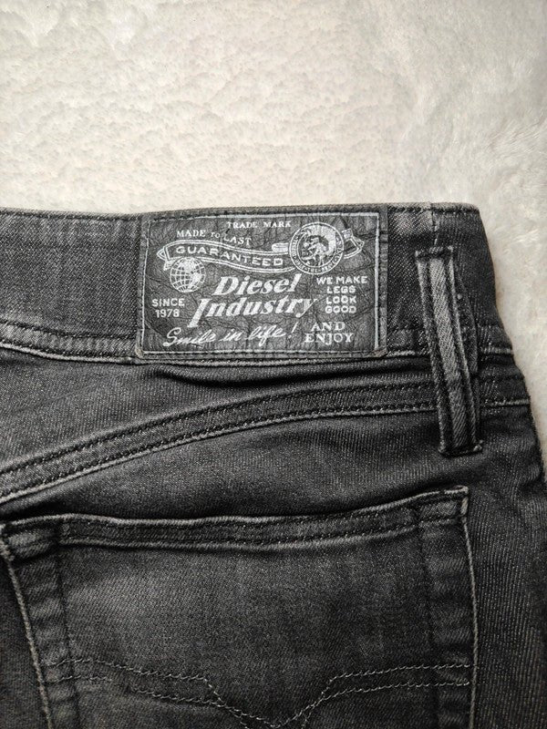 Women Diesel Matic Dark Grey Slim W27 L32 (EU 36/S) Jeans