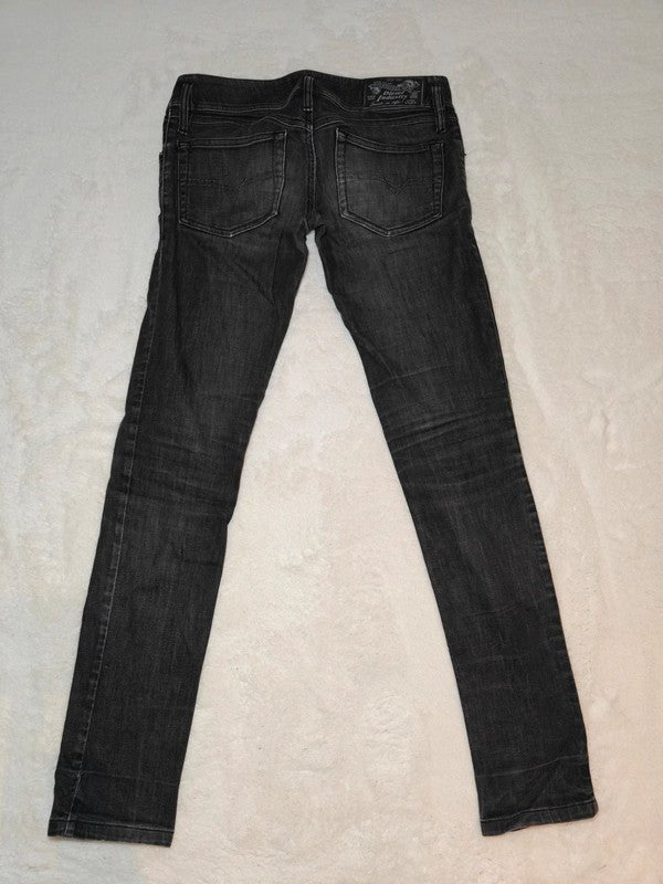 Women Diesel Matic Dark Grey Slim W27 L32 (EU 36/S) Jeans