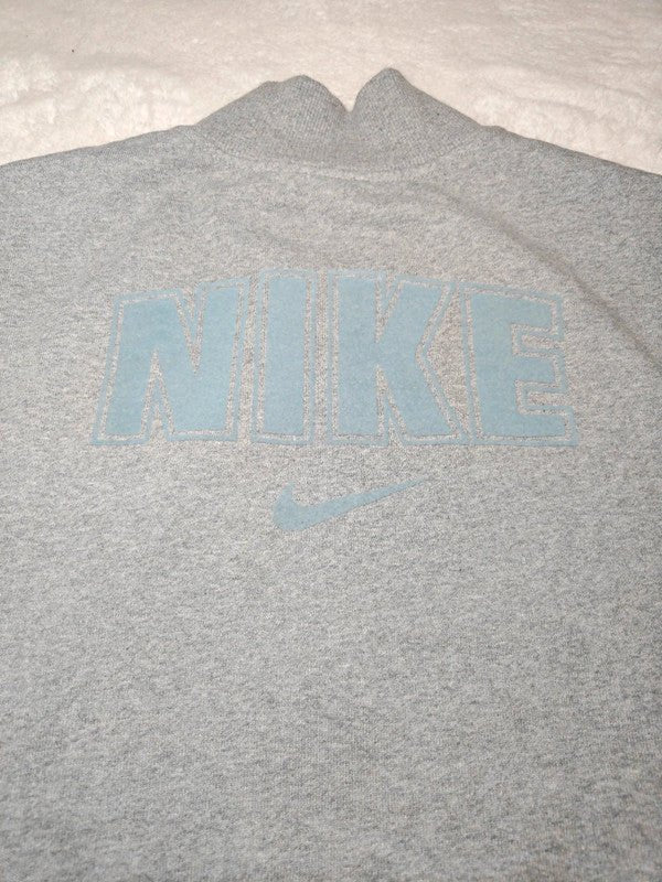 Men Nike Varsity Grey White Jacket S