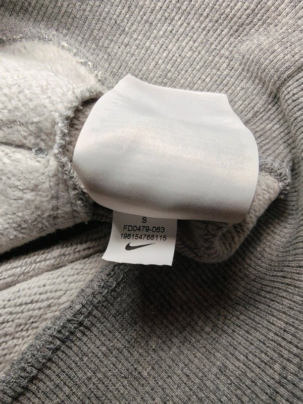 Men Nike Varsity Grey White Jacket S