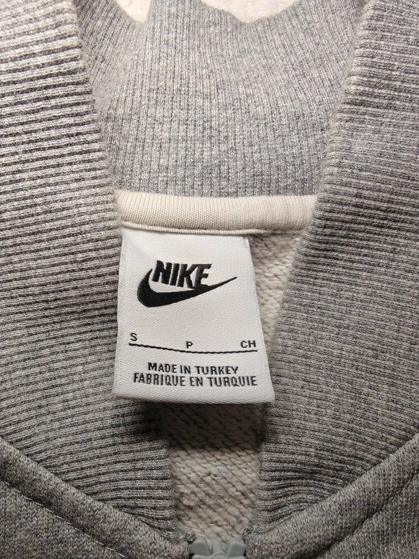 Men Nike Varsity Grey White Jacket S