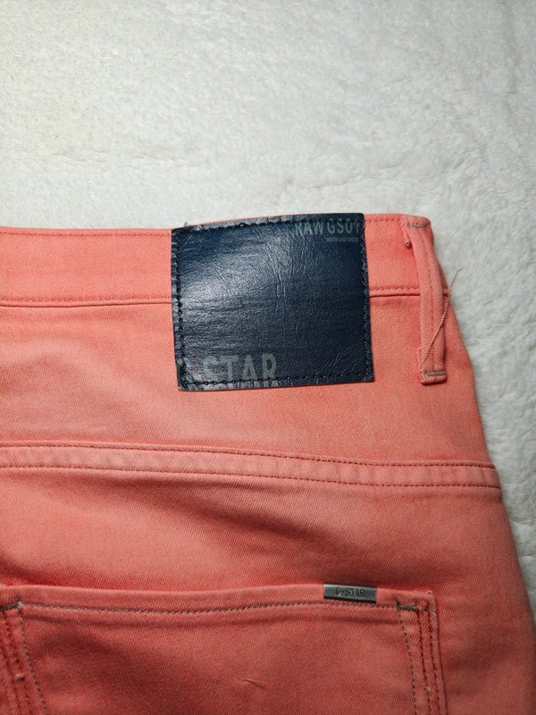 Women G - Star RAW ARC 3D Pink Tapered W26 L39 (EU 36/S) Jeans