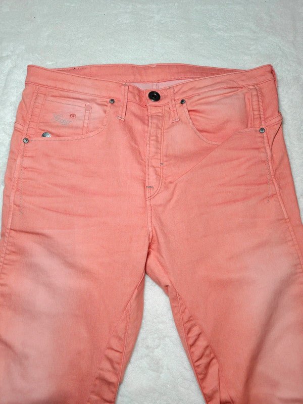 Women G - Star RAW ARC 3D Pink Tapered W26 L39 (EU 36/S) Jeans
