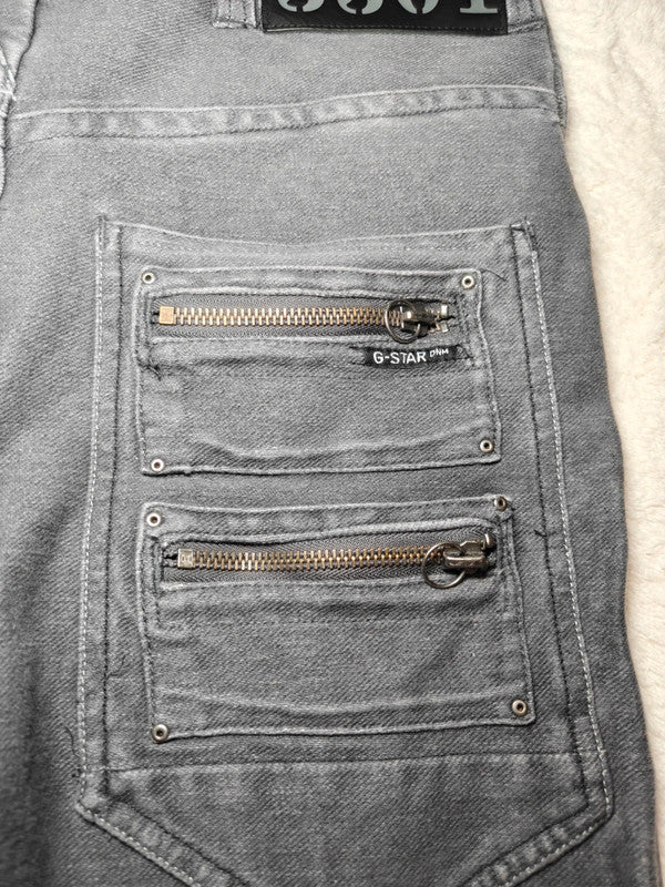 Women G - Star RAW Roper X Grey Loose Tapered W25 L32 (EU 34/XS) Jeans
