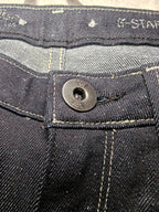 Women G - Star RAW ARC 3D Tapered Braces Dark Blue Tapered W25 L32 (EU 34/XS) Jeans