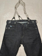 Women G - Star RAW ARC 3D Tapered Braces Dark Blue Tapered W25 L32 (EU 34/XS) Jeans