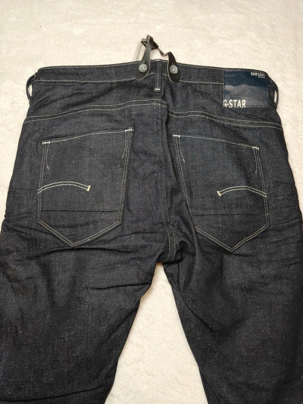 Women G - Star RAW ARC 3D Tapered Braces Dark Blue Tapered W25 L32 (EU 34/XS) Jeans