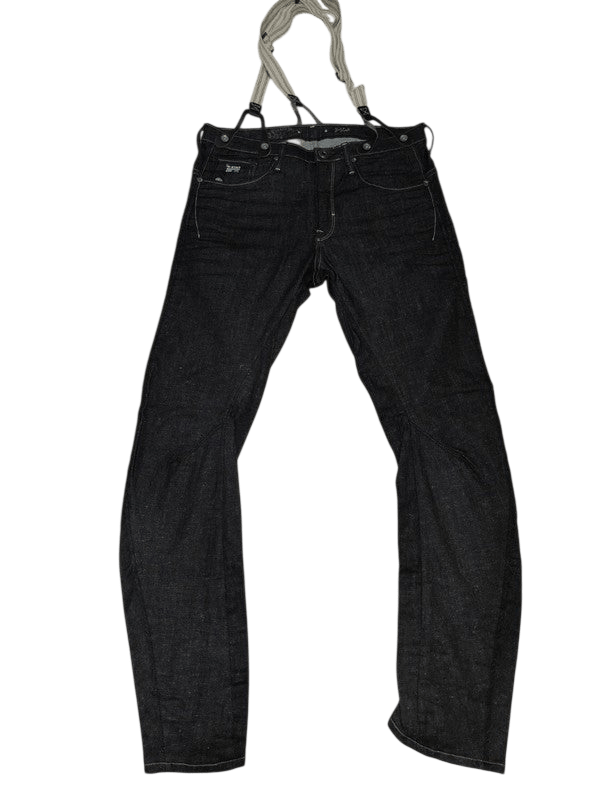 Women G - Star RAW ARC 3D Tapered Braces Dark Blue Tapered W25 L32 (EU 34/XS) Jeans