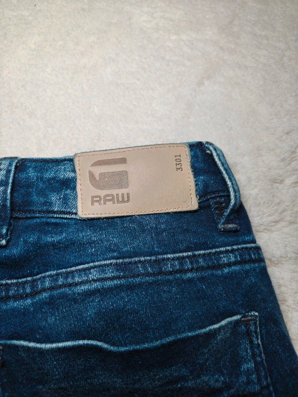 Women G - Star RAW Powel Blue Skinny W26 L30 (EU 36/S) Jeans