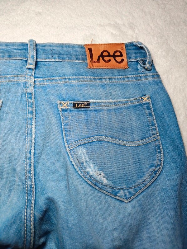 Women Lee Blue Skinny W26 (EU 36/S) Jeans