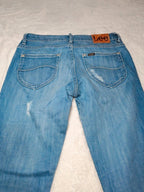 Women Lee Blue Skinny W26 (EU 36/S) Jeans