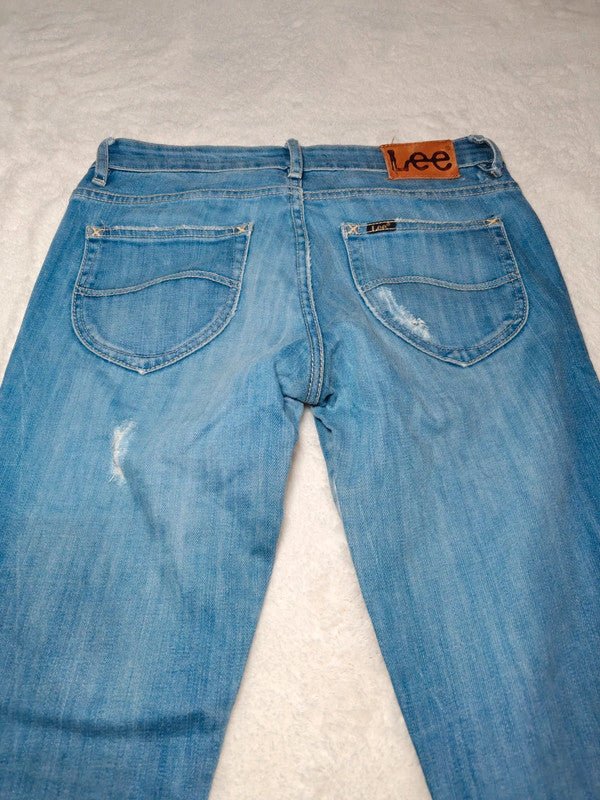 Women Lee Blue Skinny W26 (EU 36/S) Jeans