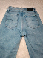 Women G - Star RAW 3301 Light Blue Super Skinny W25 L32 (EU 34/XS) Jeans