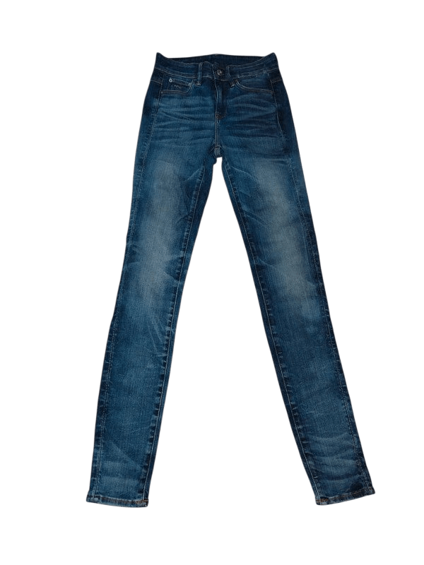 Women G - Star RAW 3301 Dark Blue Super Skinny W25 L32 (EU 34/XS) Jeans