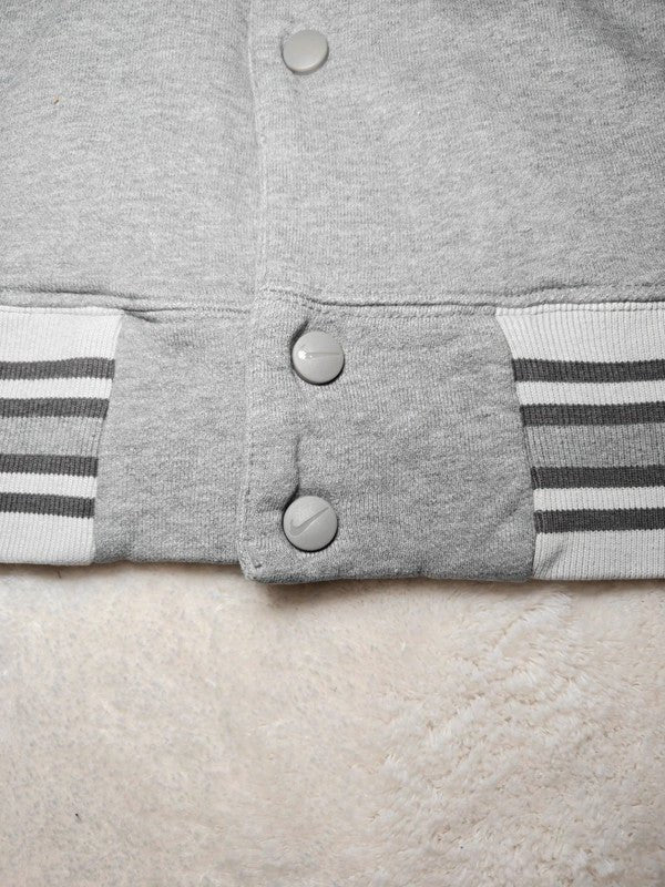 Men Nike Varsity Grey Jacket L