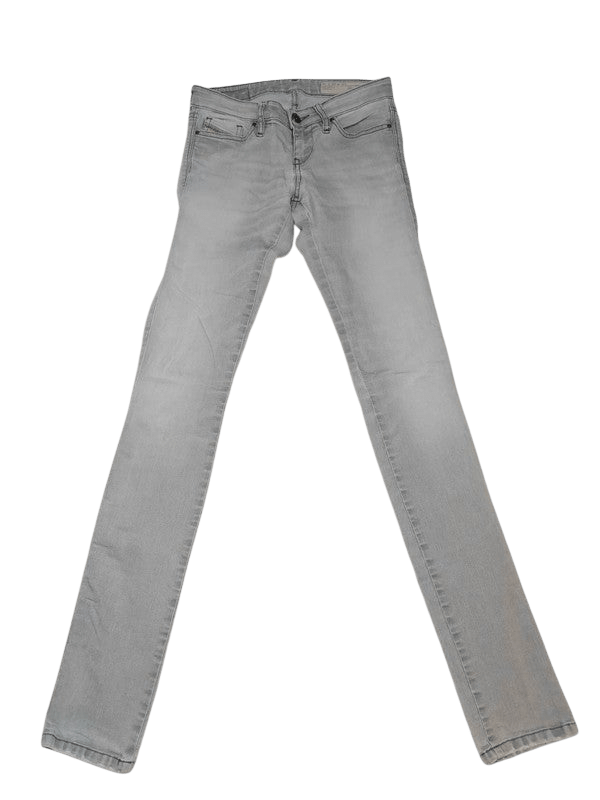 Women Diesel Skinzee Light Grey Skinny W24 L32 (EU 34/XS) Jeans