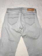 Women Diesel Skinzee Light Grey Skinny W24 L32 (EU 34/XS) Jeans