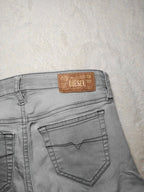 Women Diesel Skinzee Light Grey Skinny W24 L32 (EU 34/XS) Jeans