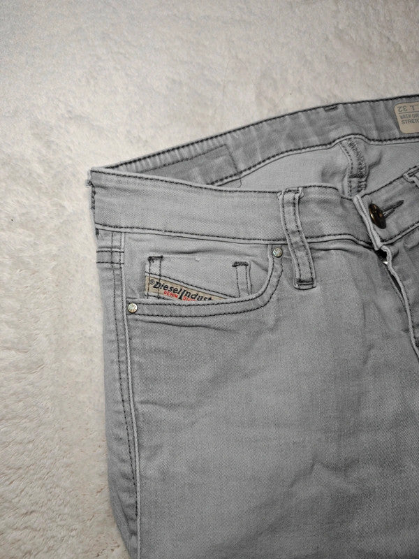 Women Diesel Skinzee Light Grey Skinny W24 L32 (EU 34/XS) Jeans