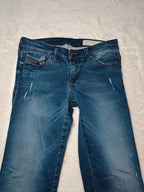 Women Diesel Skinzee Blue Skinny W25 L32 (EU 34/XS) Jeans